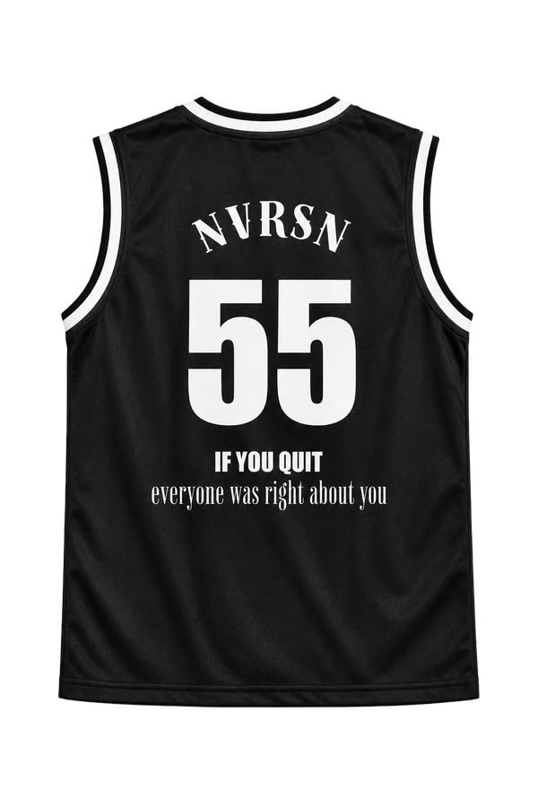 NEVERSEEN Black Sleeveless Jersey | Streetwear