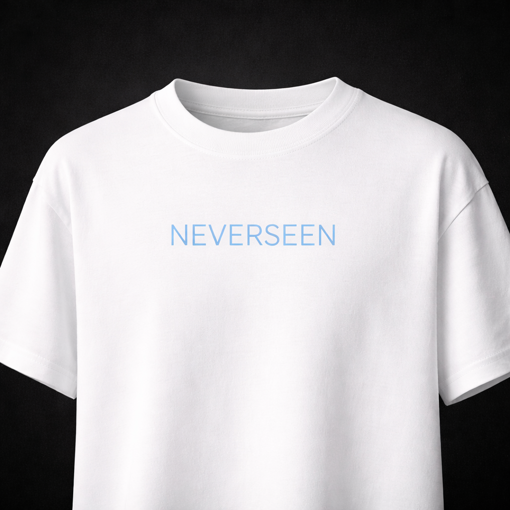 Cosmic Soul – White Oversized T-Shirt | NEVERSEEN®