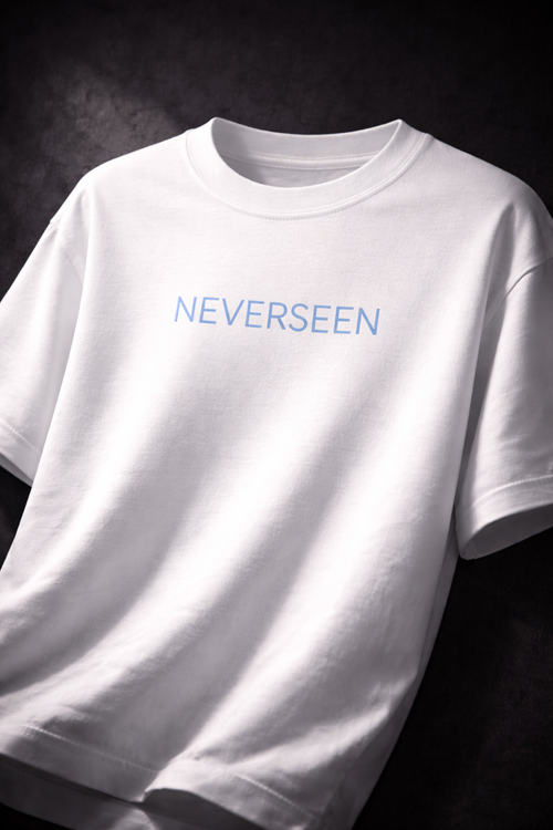 Cosmic Soul – White Oversized T-Shirt | NEVERSEEN®