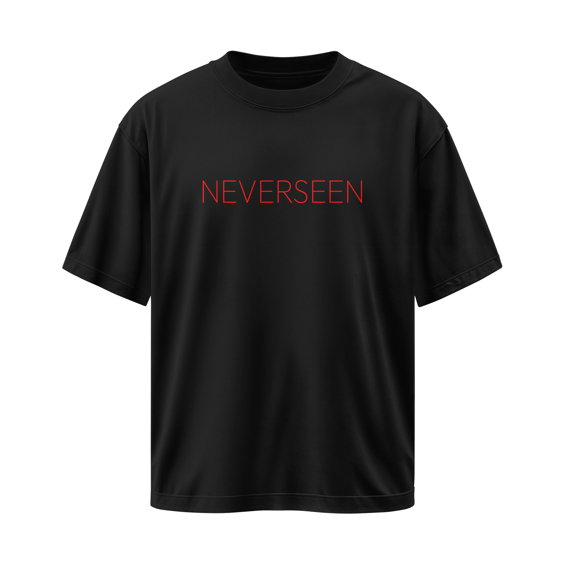 Ignite the Light Within – Oversized Black T-Shirt