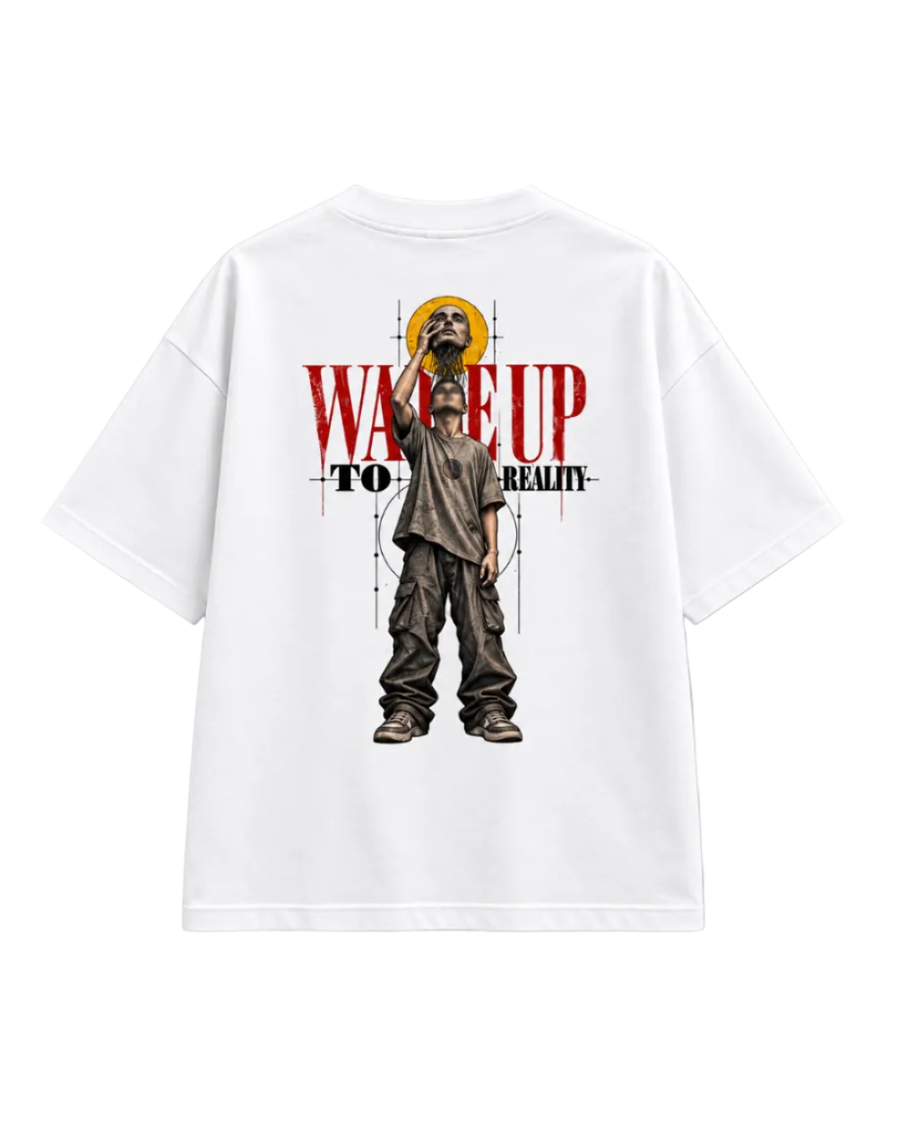 Wake Up To Reality Oversized T-Shirt | NEVERSEEN