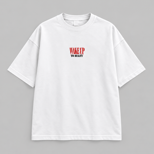 Wake Up To Reality Oversized T-Shirt | NEVERSEEN