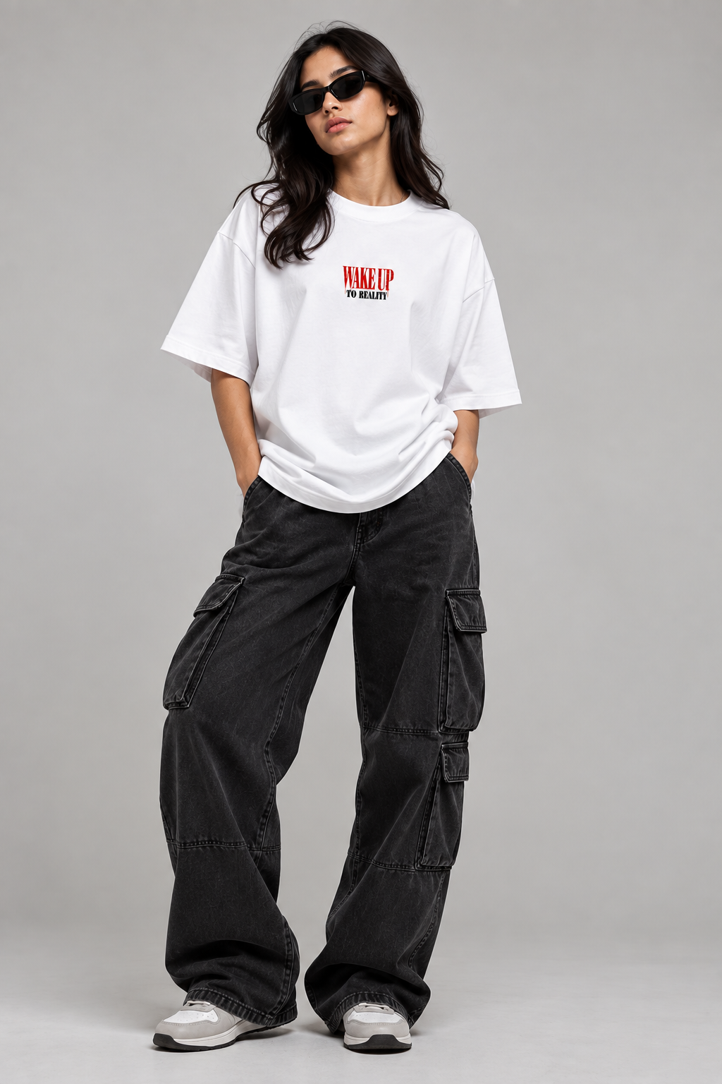 Wake Up To Reality Oversized T-Shirt | NEVERSEEN