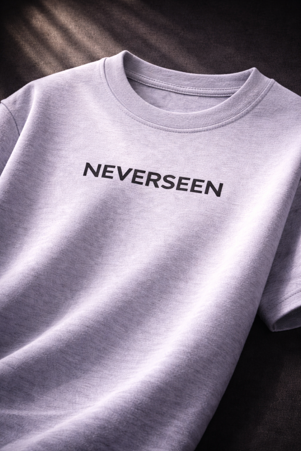NEVERSEEN Grey "Money" Oversized Graphic T-shirt