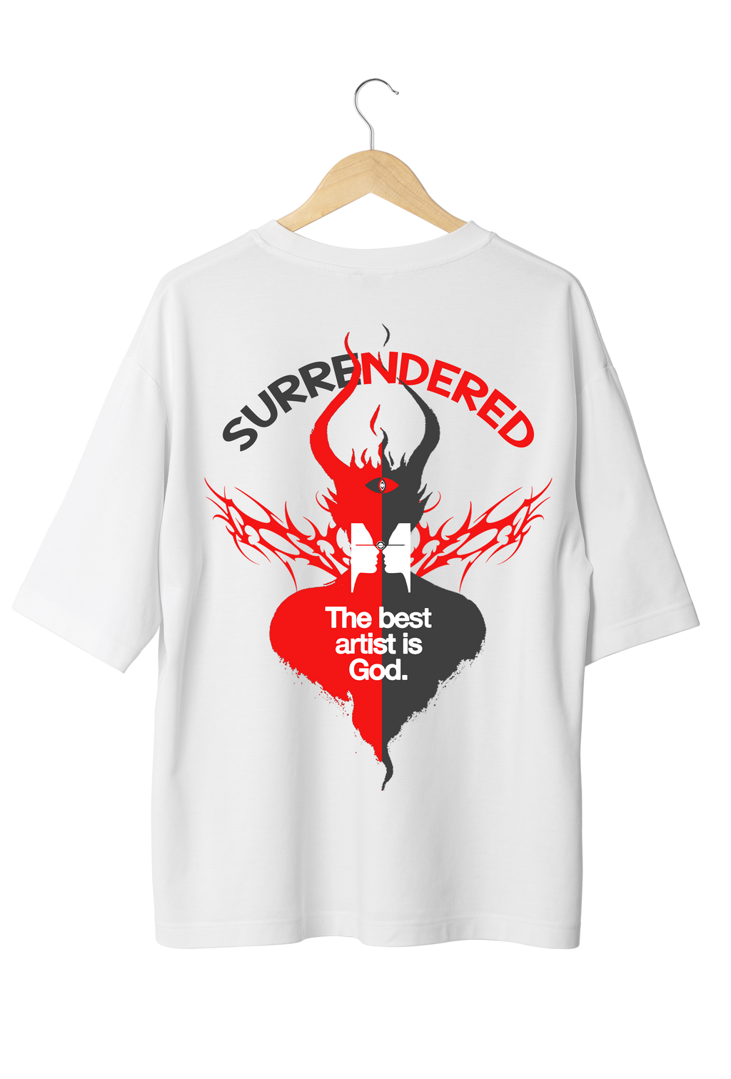Surrendered – White Graphic Tee